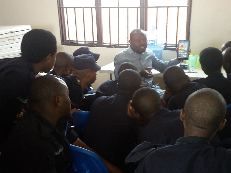 Rwanda National Police training workshop
